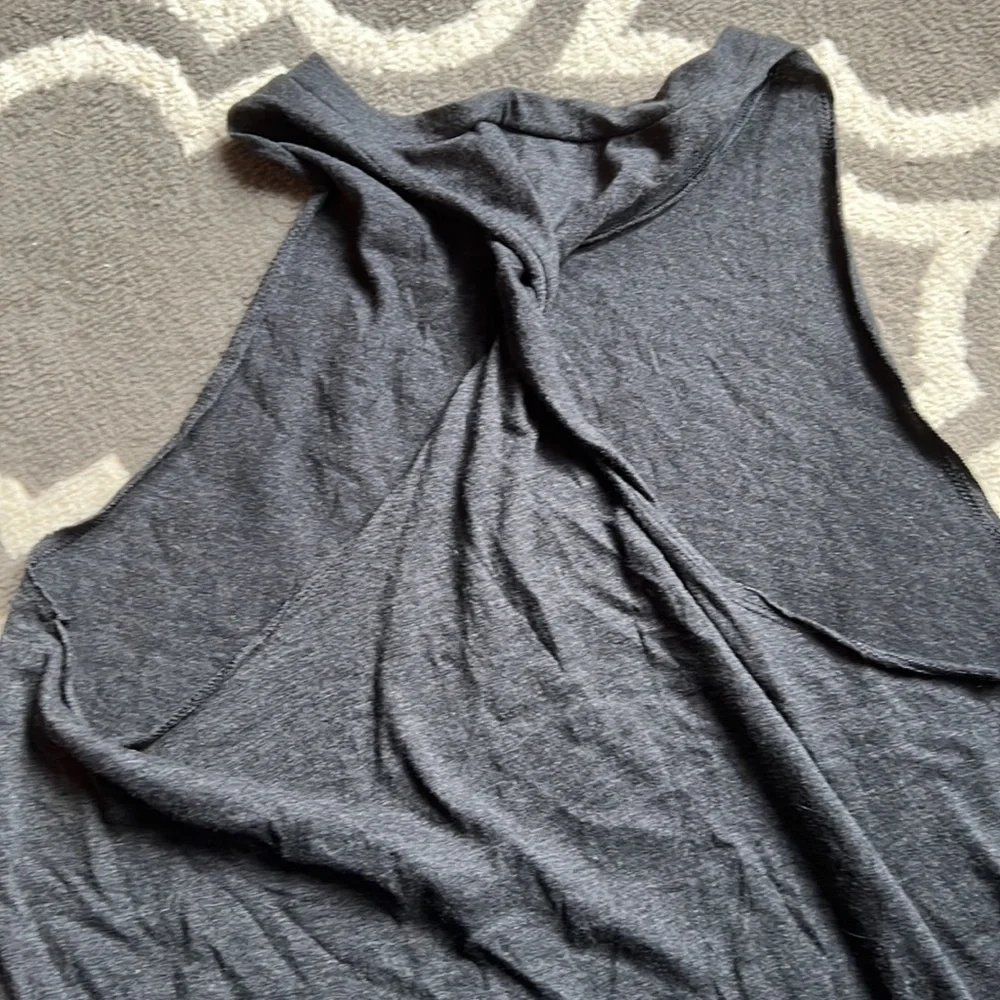 VS Pink cut off twist back tank - Picture 3 of 3